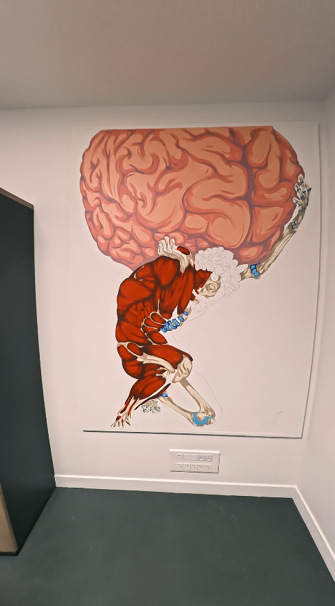 Décoration cabinet kinésithérapie Chelles - Sébastien Attali - Sumanthiran Sulogenan,