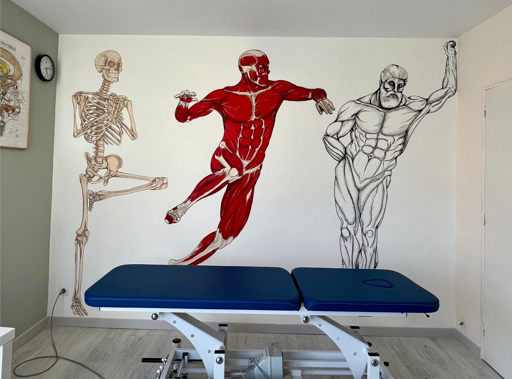 Décoration cabinet ostéopathie Valence - Grégory Planet